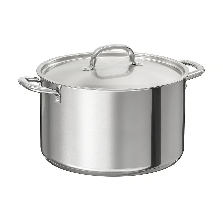 1012-1 ikea-365-pot-with-lid-stainless-steel IKEA 365+ Pot with lid, stainless steel, 10.0 l - Image 1