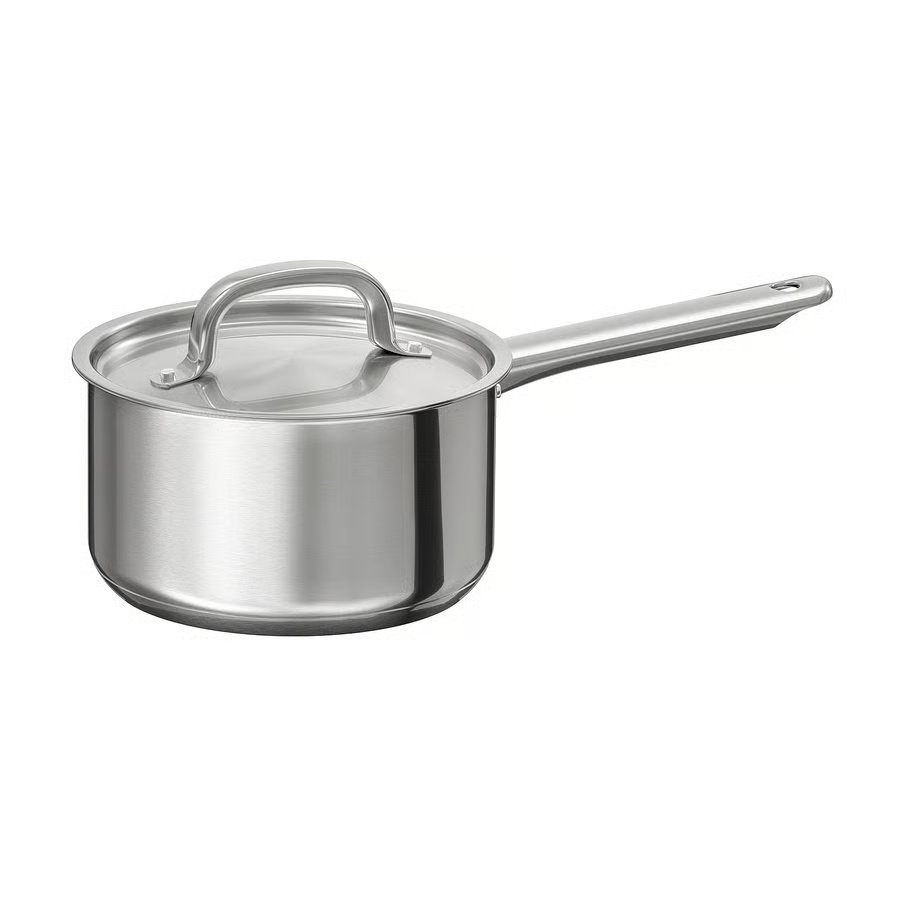 1013-1 ikea-365-saucepan-with-lid-stainless-steel IKEA 365+ Saucepan with lid, stainless steel, 2.0 l - Image 1