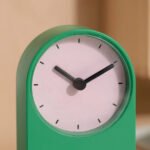 FLODKRÄFTA Clock, green/pink, 8x15x4 cm - Image 3