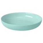 VITBLECKA Plate, turquoise, 21 cm