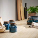 BRUGDHÄJ Jar with lid, blue, 0.3 l - Image 3