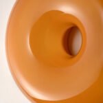 VARMBLIXT LED table/wall lamp, orange glass/round, 30 cm - Image 7