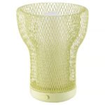 SOLVINDEN LED decorative table lamp, mesh battery-operated/outdoor light green