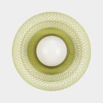 SOLVINDEN LED decorative table lamp, mesh battery-operated/outdoor light green - Image 2