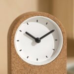 FLÖDKRÄFTA Clock, cork/white, 8x15x4 cm - Image 5