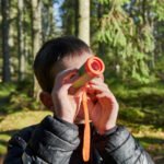 MAJBAGGE Monocular, green/orange - Image 2