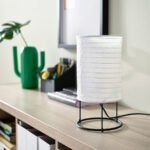 STRANDAD Table lamp, white/black, 29 cm - Image 3