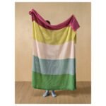 MARGOSATRÄD Throw, multicolour, 130x170 cm - Image 2
