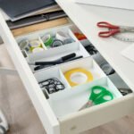 KUGGIS Insert with 5 compartments, white - Image 5
