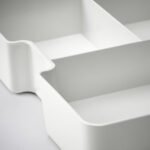 KUGGIS Insert with 5 compartments, white - Image 7