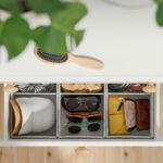STUK Box with compartments, white/black, 17x32x10 cm - Image 2