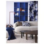 PERSIKOTRÄD Cushion cover, blue/leaf, 40x58 cm - Image 2