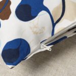 PERSIKOTRÄD Cushion cover, blue/leaf, 40x58 cm - Image 4