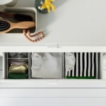 STUK Box with compartments, white/black, 32x51x10 cm - Image 2