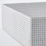 STUK Box with compartments, white/black, 32x51x10 cm - Image 7