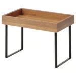 NÅLBLECKA Kitchen countertop organiser, metal/bamboo, 23x13x15 cm