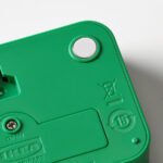 LJUNGPIPARE Clock/timer, green, 8x7 cm - Image 2