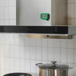 LJUNGPIPARE Clock/timer, green, 8x7 cm - Image 5