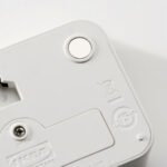 LJUNGPIPARE Clock/timer, white, 8x7 cm - Image 2