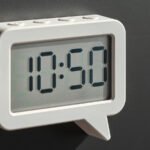LJUNGPIPARE Clock/timer, white, 8x7 cm - Image 6