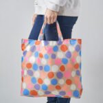 ROMELSÖN Carrier bag, multicolour/patterned, 45x36 cm - Image 4