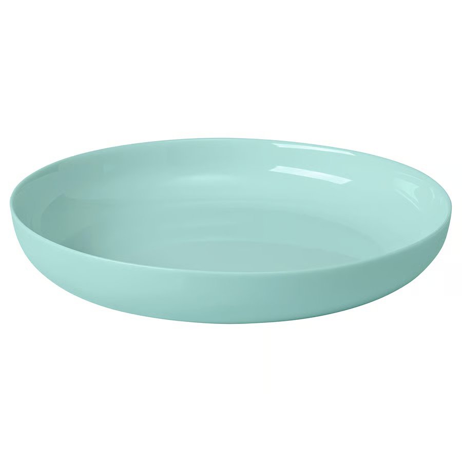 974-1 vitblecka-plate-turquoise VITBLECKA Plate, turquoise, 25 cm - Image 1