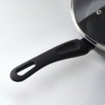 HEMLAGAD Sauté pan with lid, non-stick coating black, 26 cm - Image 3