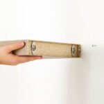LACK Wall shelf, white stained oak effect, 30x26 cm - Image 5