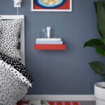 LACK Wall shelf, red, 30x26 cm - Image 3