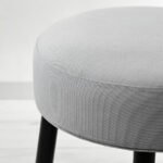 MÖRTFORS Pouffe, Diseröd grey, 47x47 cm - Image 6