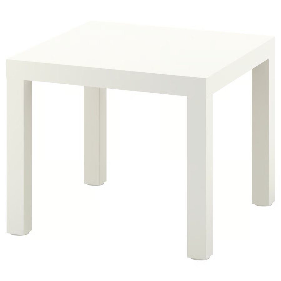 985-1 lack-side-table-white LACK Side table, white, 55x55 cm - Image 1