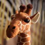 SANDLÖPARE Soft toy, giraffe/brown, 70 cm - Image 5