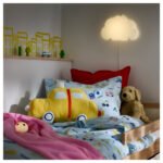 BARNDRÖM Duvet cover and pillowcase, blue/vehicles pattern, 150x200/50x80 cm - Image 6