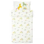 BARNDRÖM Duvet cover and pillowcase, white/multicolour unicorn pattern, 150x200/50x80 cm - Image 6