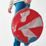 CIRKUSTÄLT Children's tent, red/blue white - Image 4
