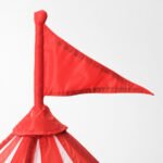 CIRKUSTÄLT Children's tent, red/blue white - Image 5