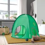 DVÄRGMÅS Children's tent, green - Image 2