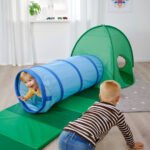 DVÄRGMÅS Children's tent, green - Image 5