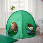 DVÄRGMÅS Children's tent, green - Image 6