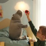 SANDLÖPARE Soft toy, hippopotamus/grey, 56 cm - Image 2