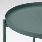 GLADOM Tray table, dark grey-green, 45x53 cm - Image 4