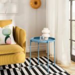 GLADOM Tray table, light blue, 45x53 cm - Image 2
