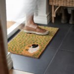 LÖGE Door mat, multicolour/animal pattern, 40x60 cm - Image 2