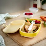 KAPTENSFISK Lunch box, yellow, 23x13x6 cm - Image 4