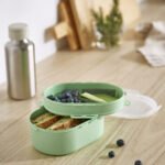 UTBJUDA Stackable lunch box for dry food, light green - Image 5