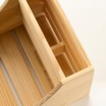 CHOKLADHAJ Kitchen countertop organiser, wood, 20x18x16 cm - Image 4