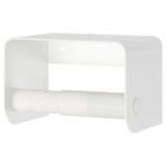 ENUDDEN Toilet roll holder, white