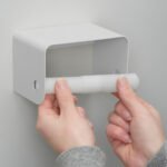 ENUDDEN Toilet roll holder, white - Image 3