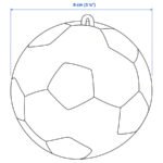 SPARKA Soft toy, football/mini, 8 cm - Image 4