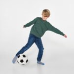 SPARKA Soft toy, football/black white, 20 cm - Image 2
